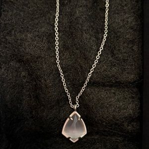 Kendra Scott silver necklace